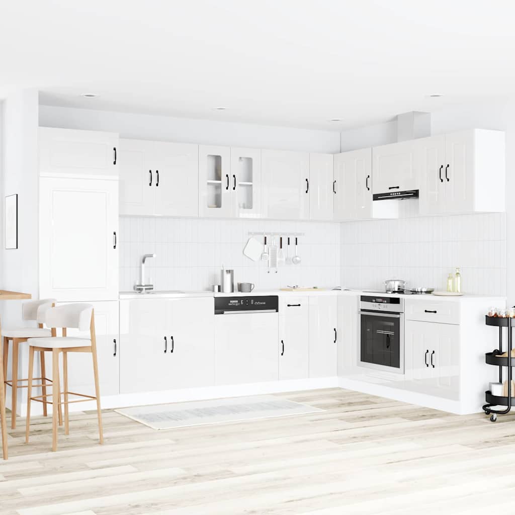 Küchenschrank Kalmar Weiß 80 x 46 x 81.5 cm Holzwerkstoff