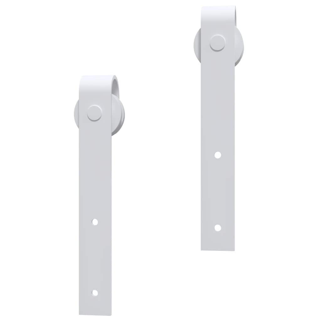 Schiebetürbeschlag-Set SKIEN 183 cm Stahl Schwarz