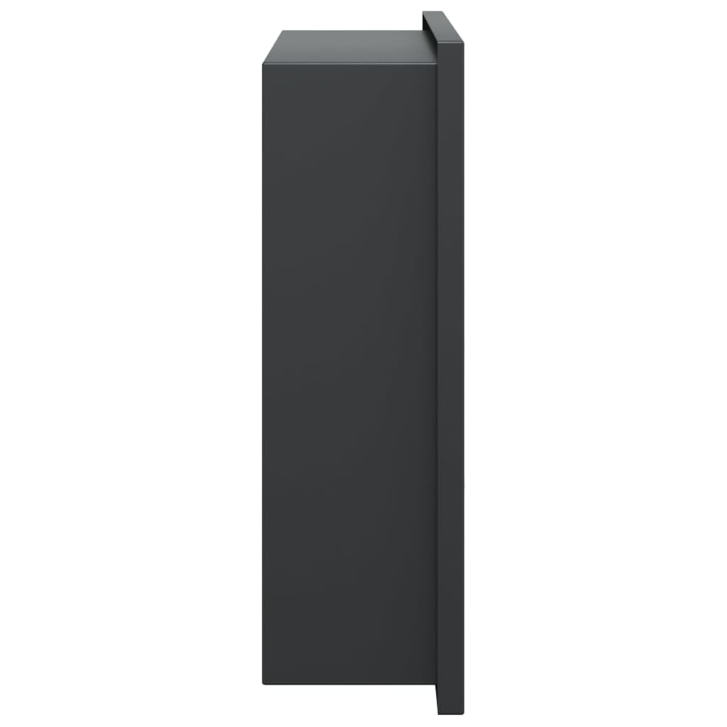 Duschnische Gebürstet Silbern 32x32x9 cm Edelstahl