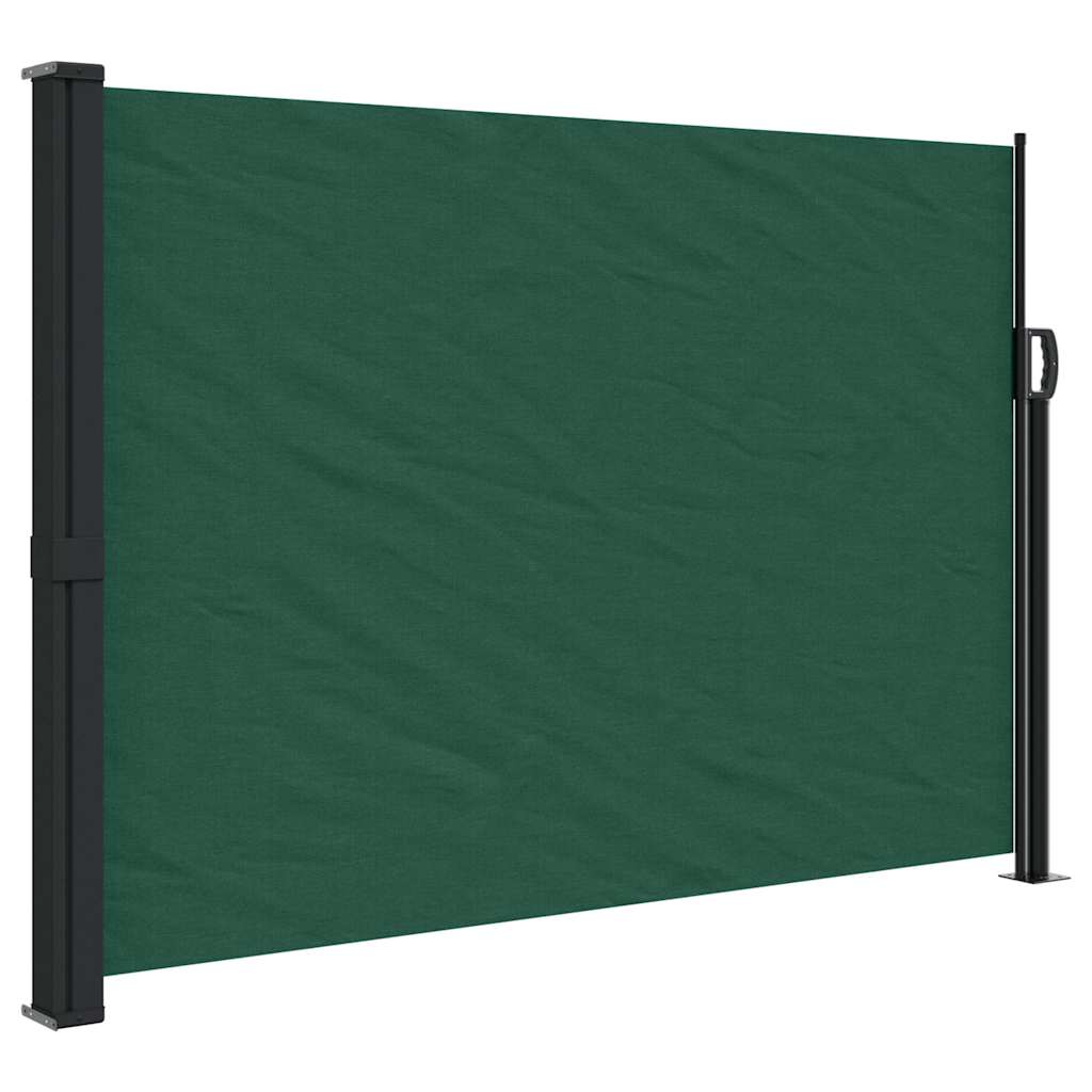Seitenmarkise Ausziehbar Schwarz 100x300 cm