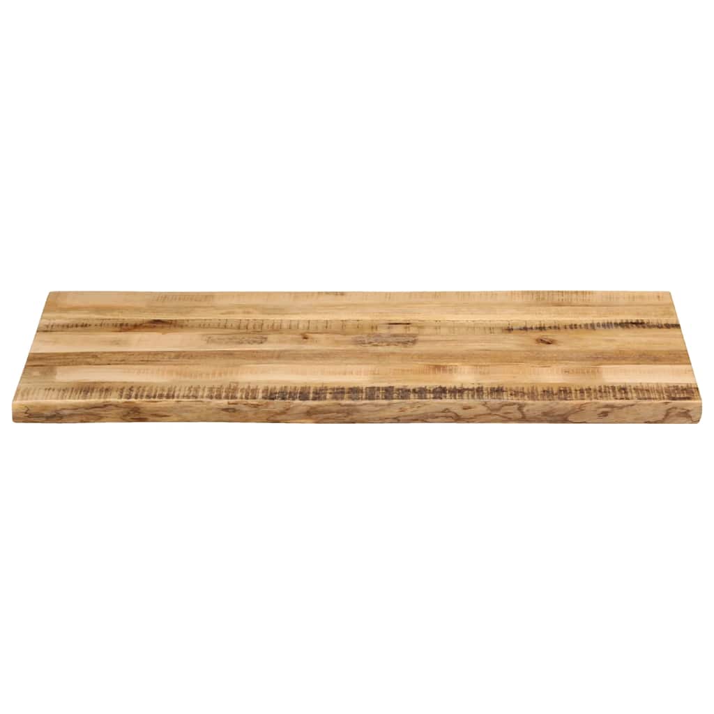 Tischplatte 40x40x2,5 cm Rechteckig Massivholz Akazie Baumkante