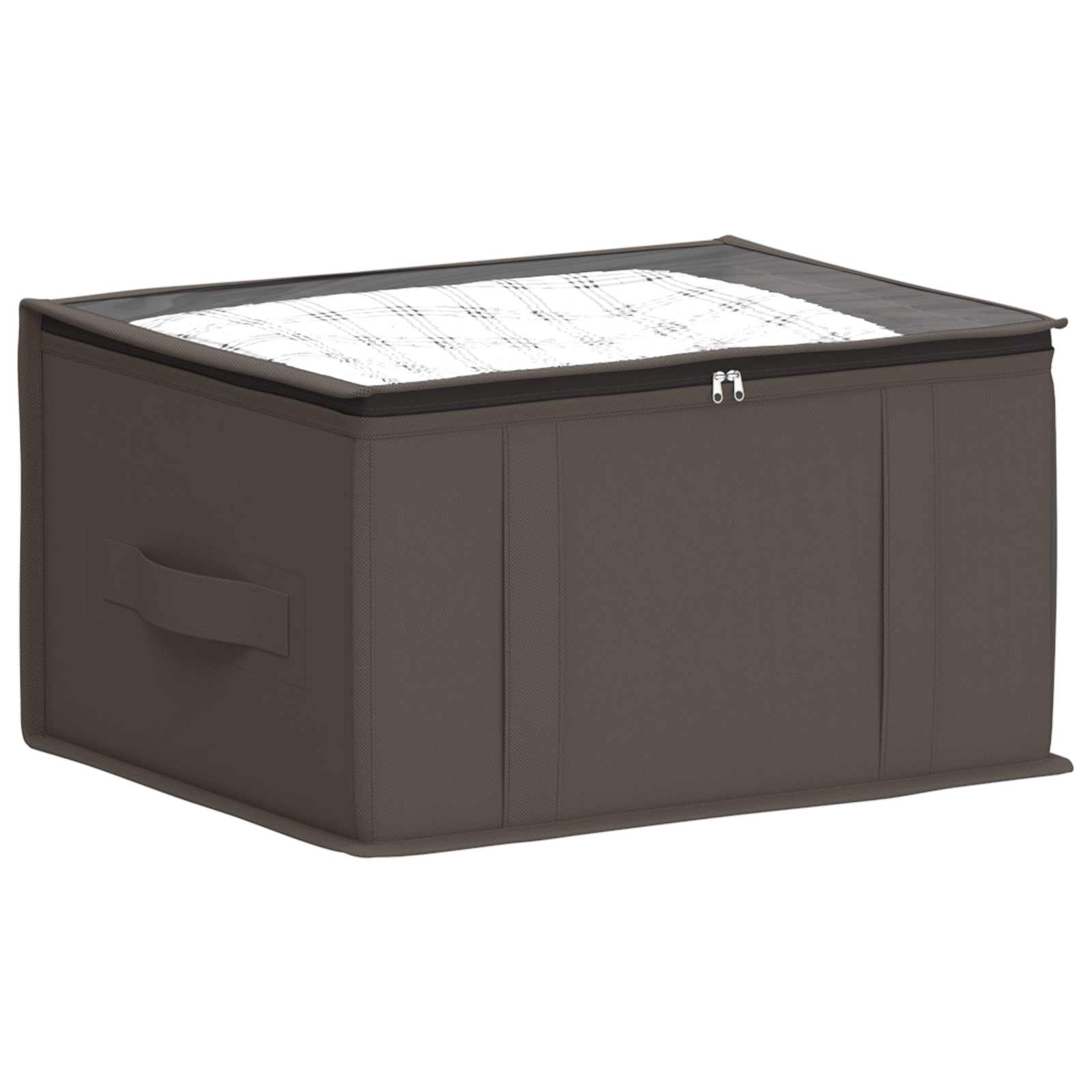Aufbewahrungsbox mit transparentem Oberfenster Anthrazit