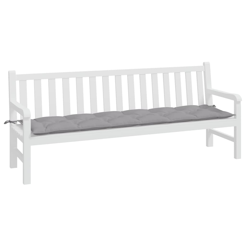 Gartenbank-Auflage Anthrazit 100x50x7 cm Oxford-Gewebe