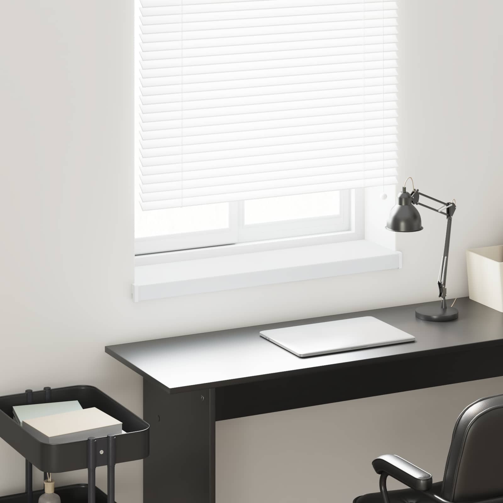 Fensterbank Weiß 60 x 10 x 4,5 cm PVC