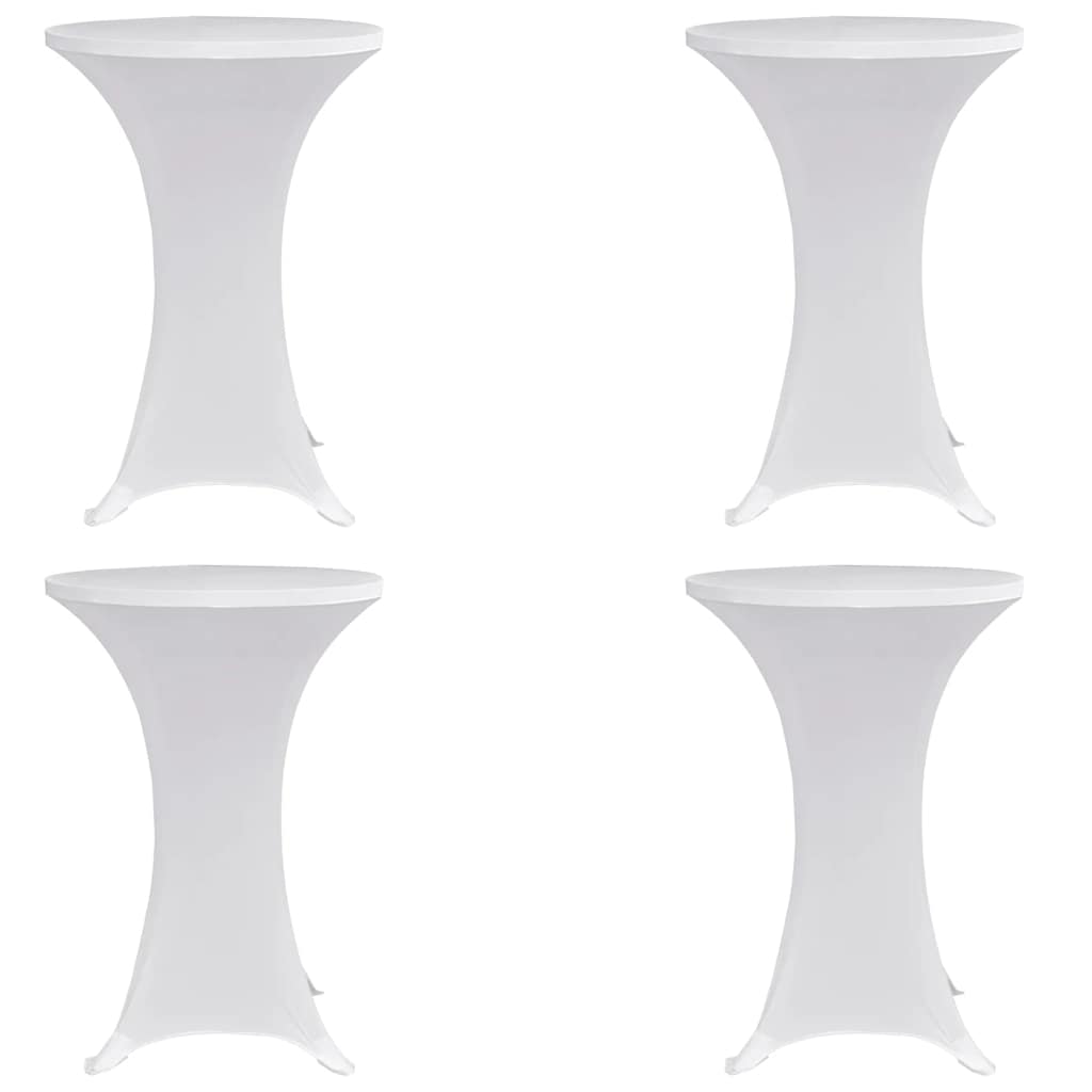 Tischhusse Stretchhusse 2 Stk 70 cm Anthrazit