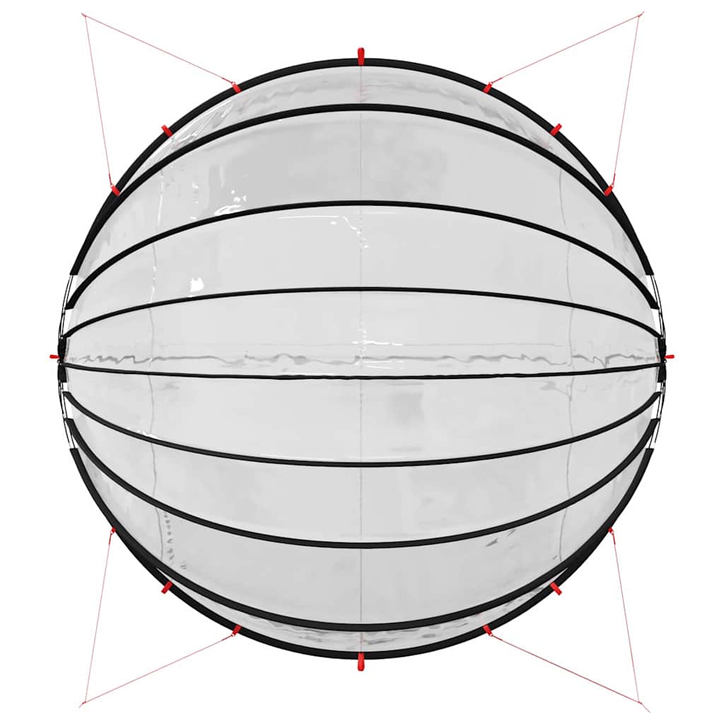 Pool-Dome 336 x 322 x 160 cm 185T Polyester mit PU-Beschichtung