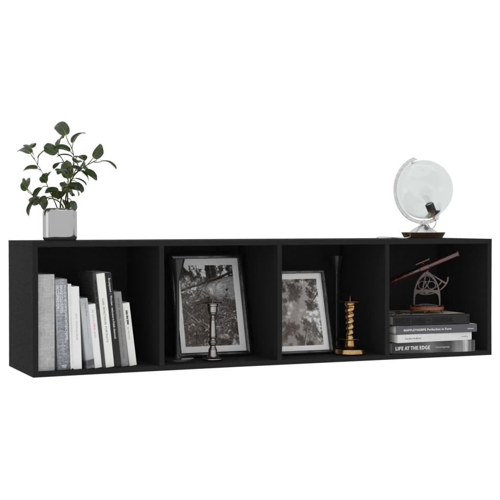 Bücherregal/TV-Schrank Weiß 143×30×36 cm