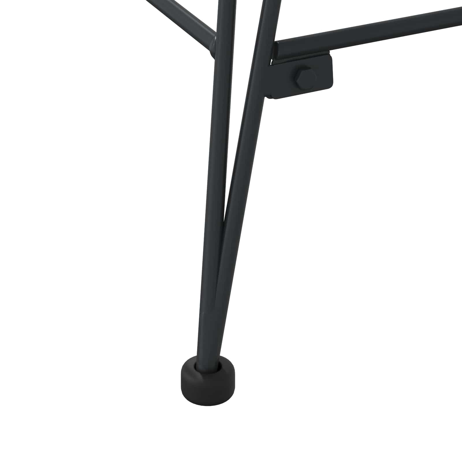 Barstuhl 2 pcs 44,5 x 54,5 x 97,5 cm Rattan und Eisen