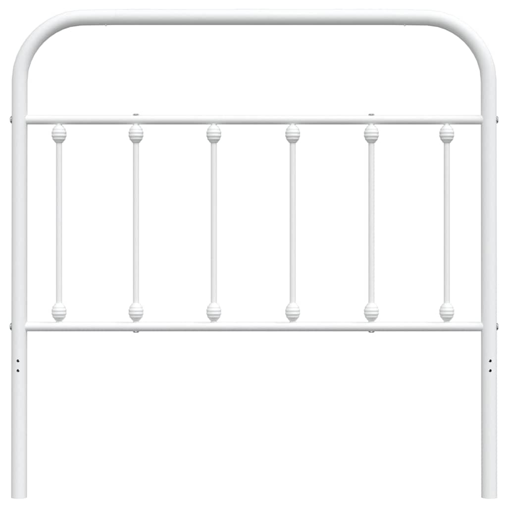 Ersatz-Kopfteil Metall Schwarz 75 cm