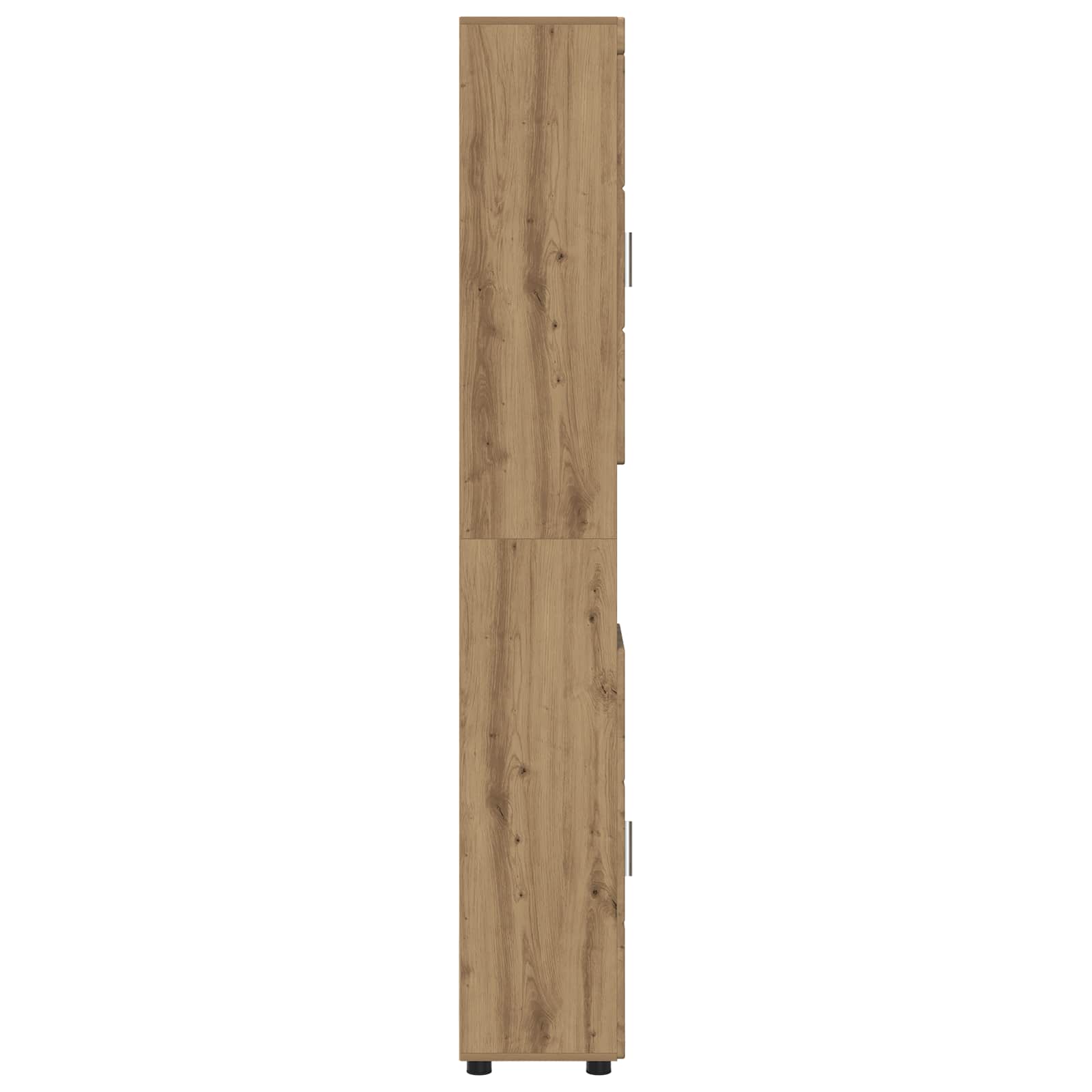 Badezimmermöbel-Set TULUM 2 pcs Weiß 60 x 34 x 63 cm