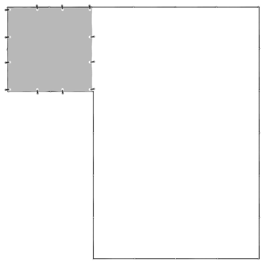 Hundezwinger Schwarz 4,84 m² Stahl