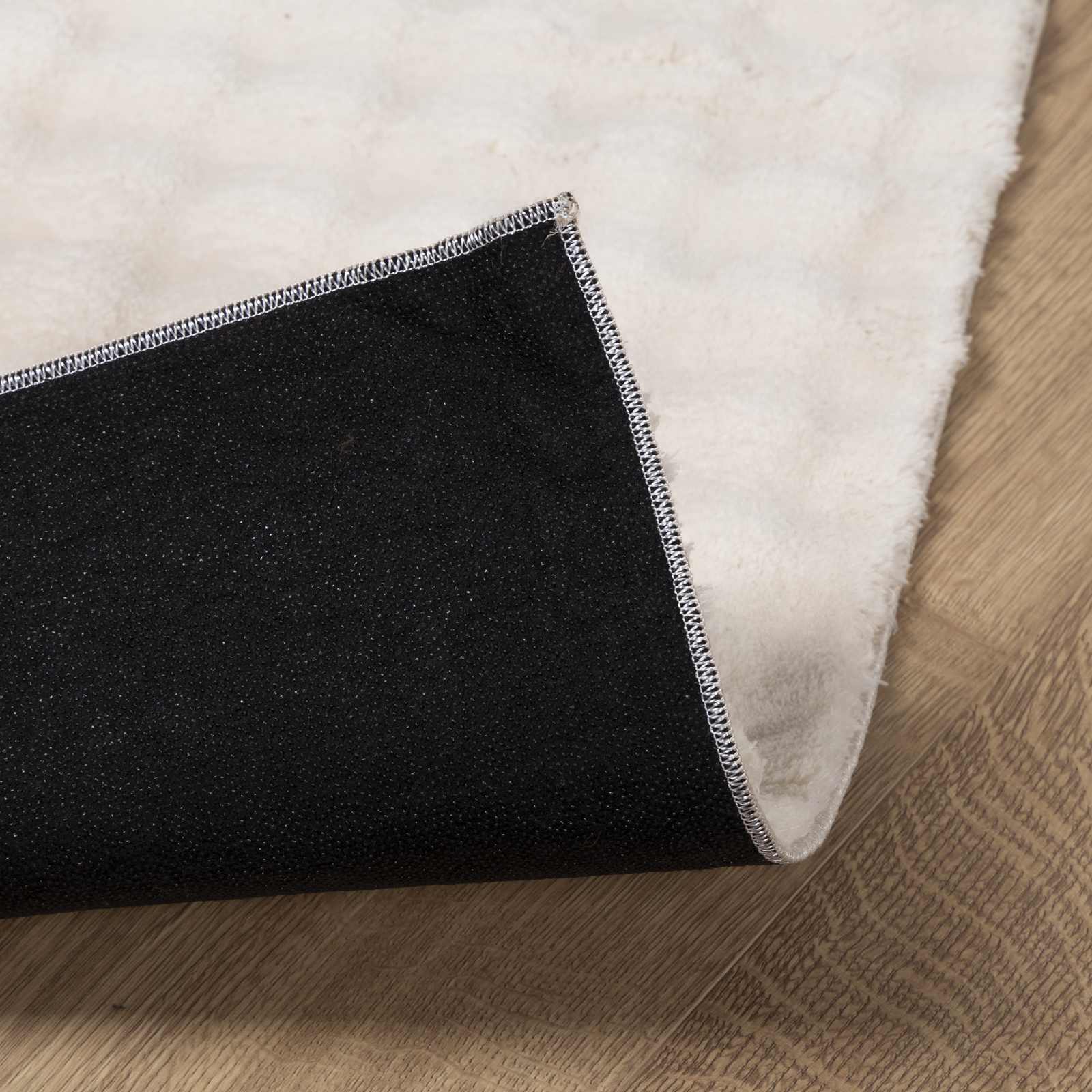 Bereichsteppiche Rechtwinklig SIROLO Creme 150 x 80 cm