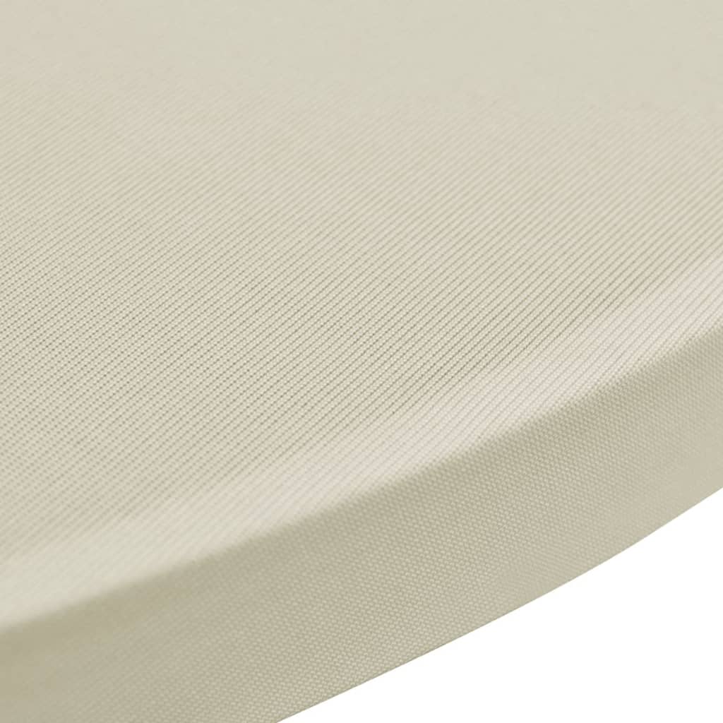 Tischhusse Stretchhusse 2 Stk 70 cm Anthrazit