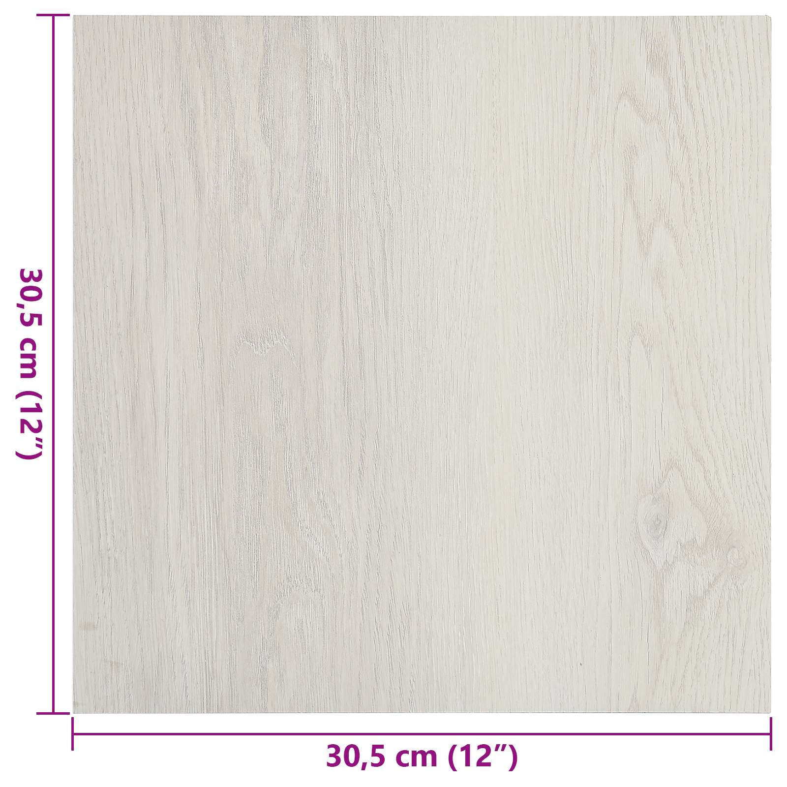 Bodenplanken 55 pcs Schwarz 5,11 m² PVC
