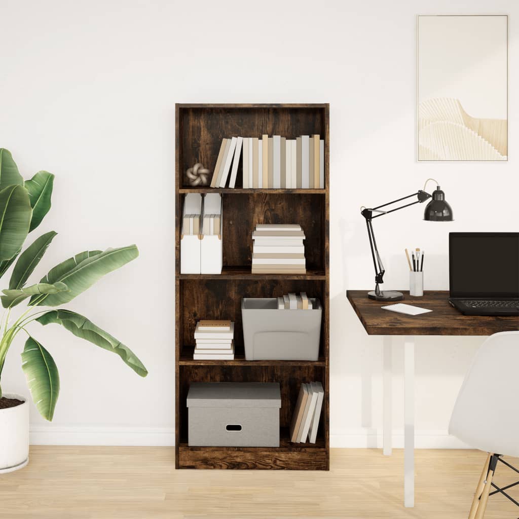 Bücherregal Weiß 40x24x75 cm Holzwerkstoff