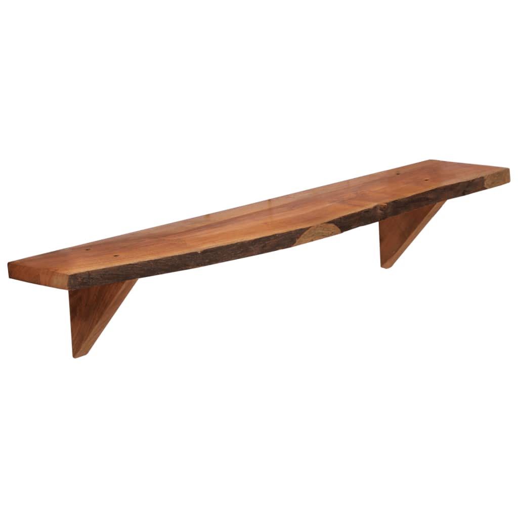 Wandregale 2 Stk. 110x20x18 cm Massivholz Akazie