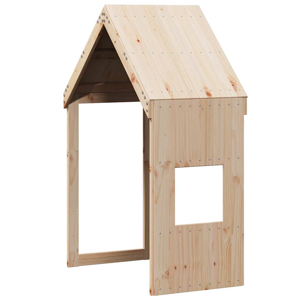 Dach für Kinderbett 60x89x134,5 cm Massivholz Kiefer