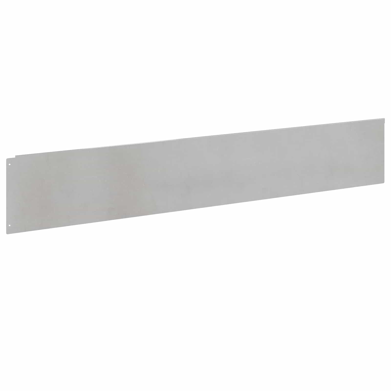 Raseneinfassung 10 pcs 100 x 12 cm Stahl Anthrazit