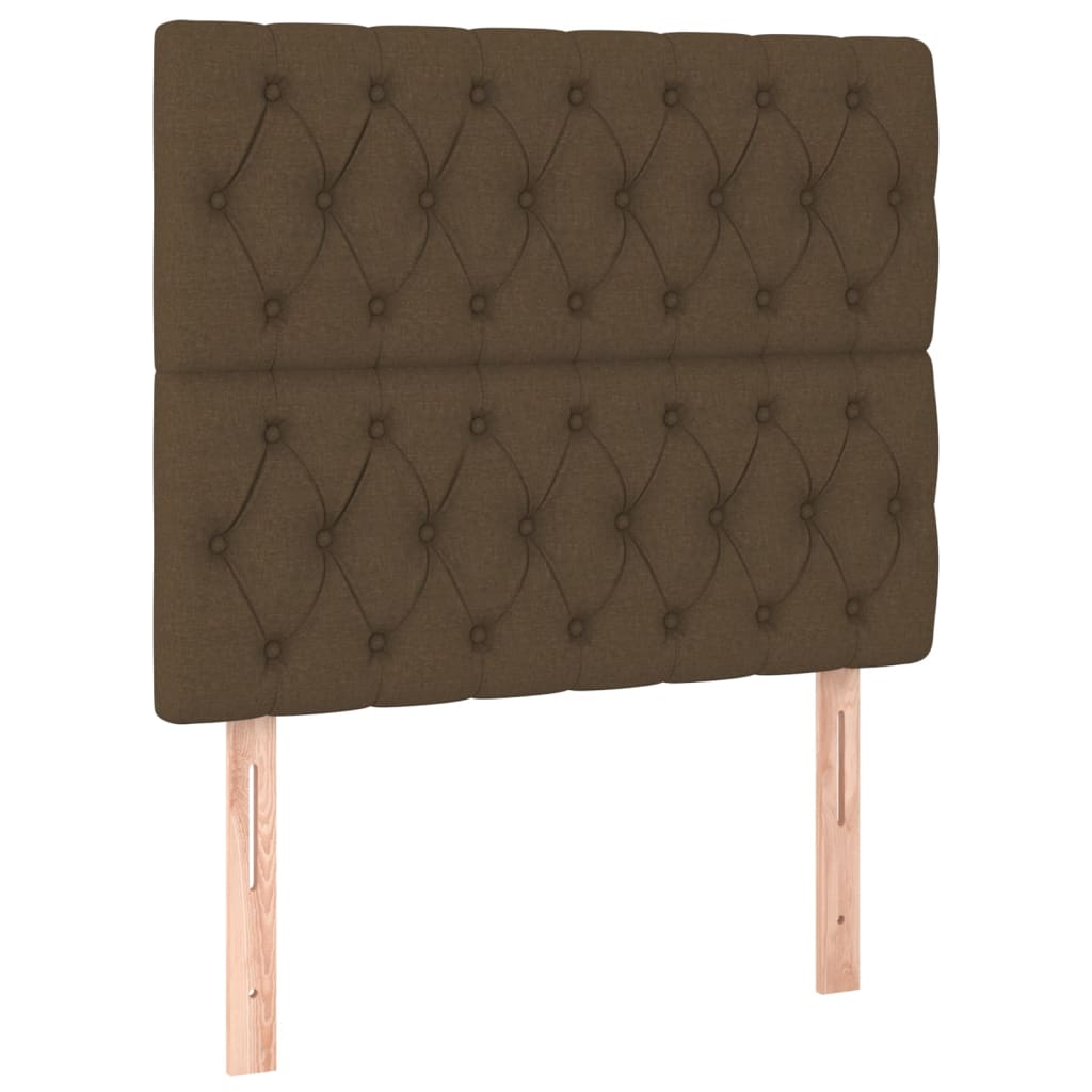 Kopfteil Hellgrau 80x7x118/128 cm Stoff