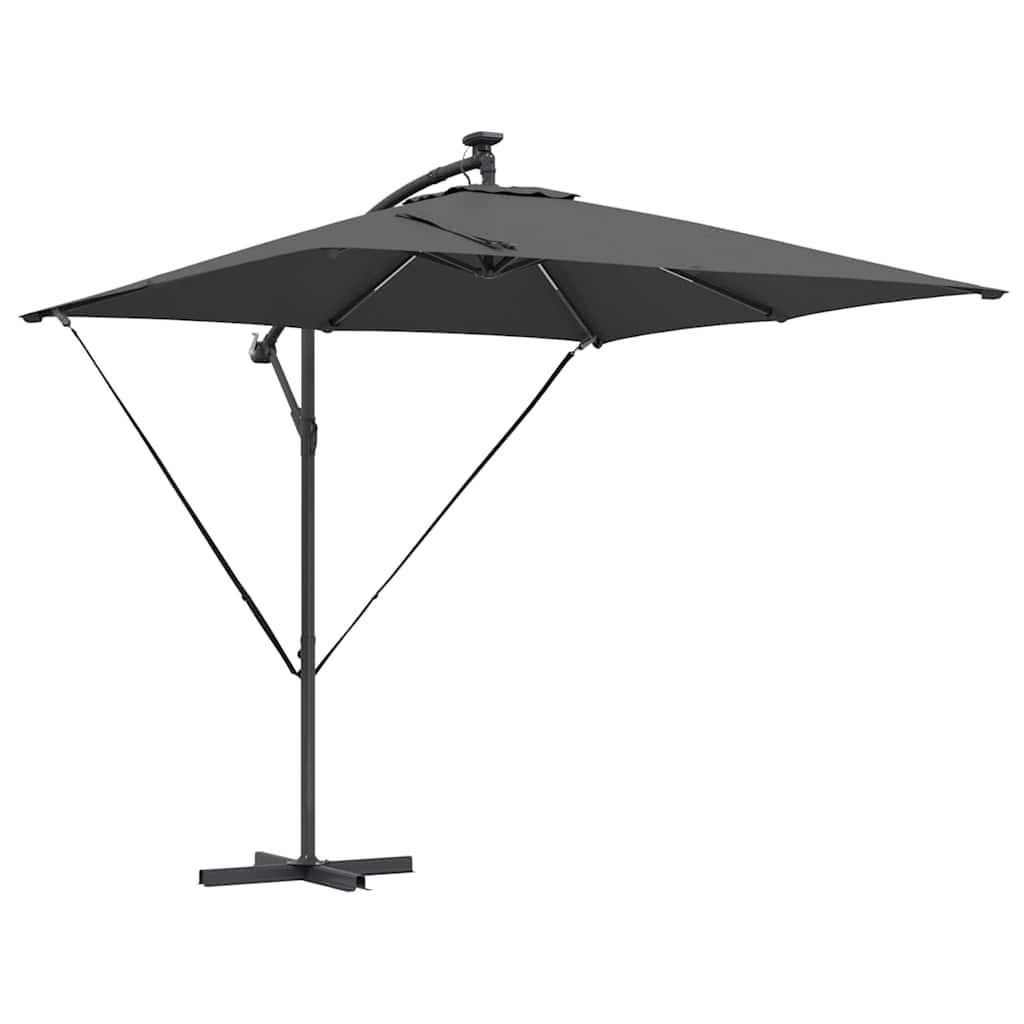 Sonnenschirm Sand 249 x 249 x 250 cm Polyester und Aluminium