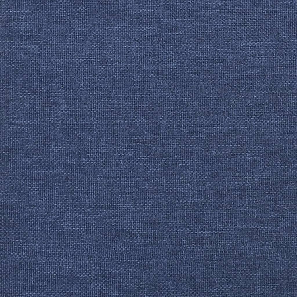 Fußhocker Hellgrau 45x29,5x35 cm Stoff