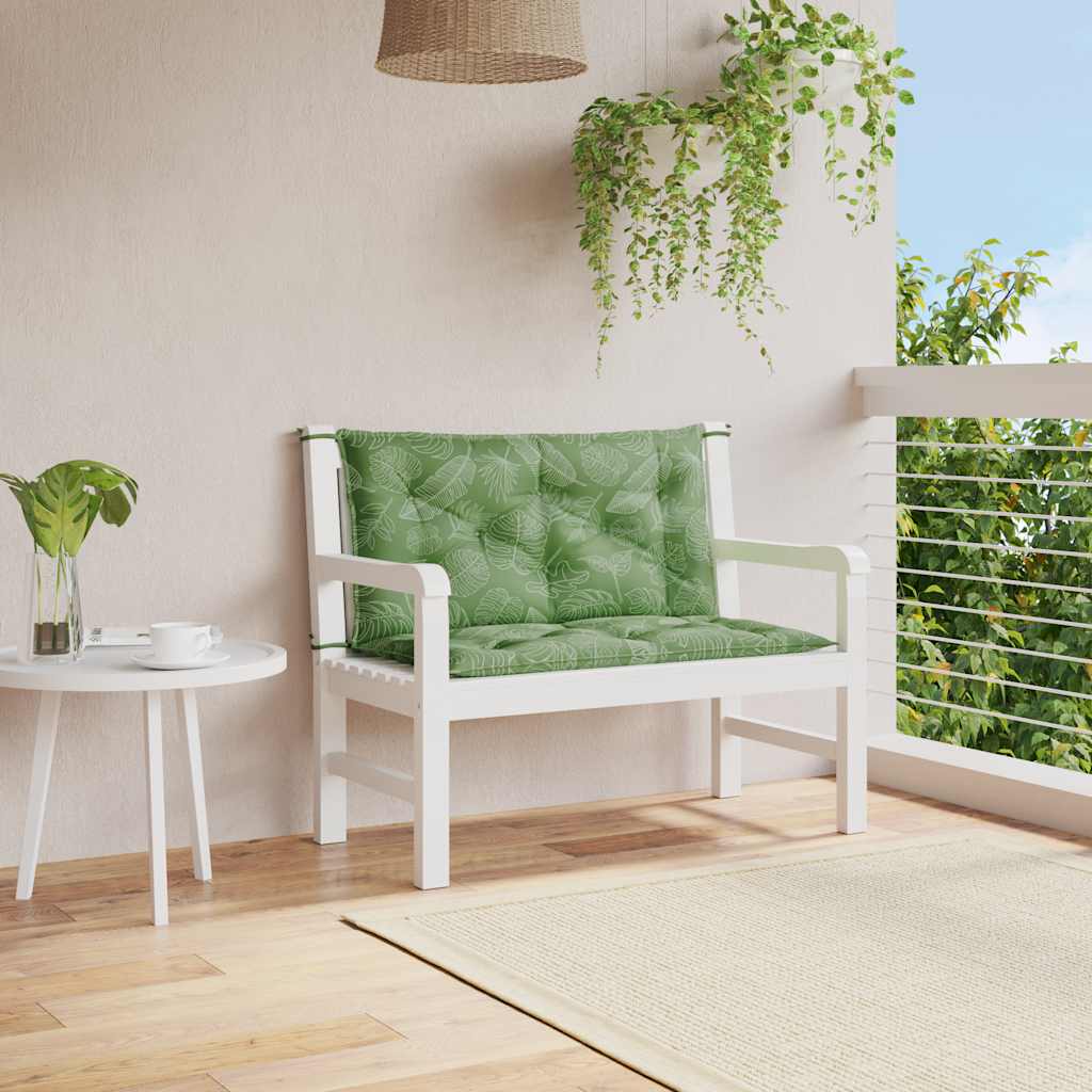 Gartenbank-Auflage Anthrazit 100x(50+50)x7 cm Oxford-Gewebe
