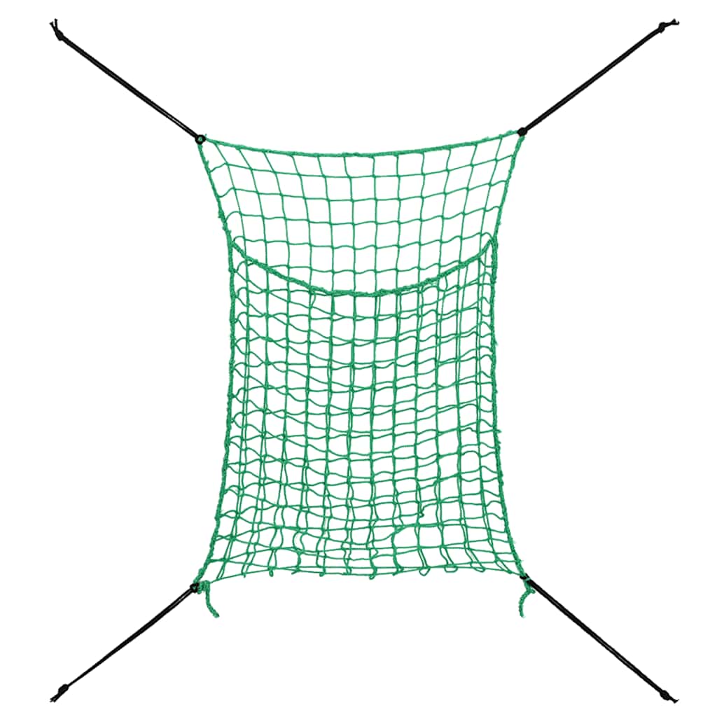 Heunetze 2 Stk Rechteckig 0,9x1 m PP