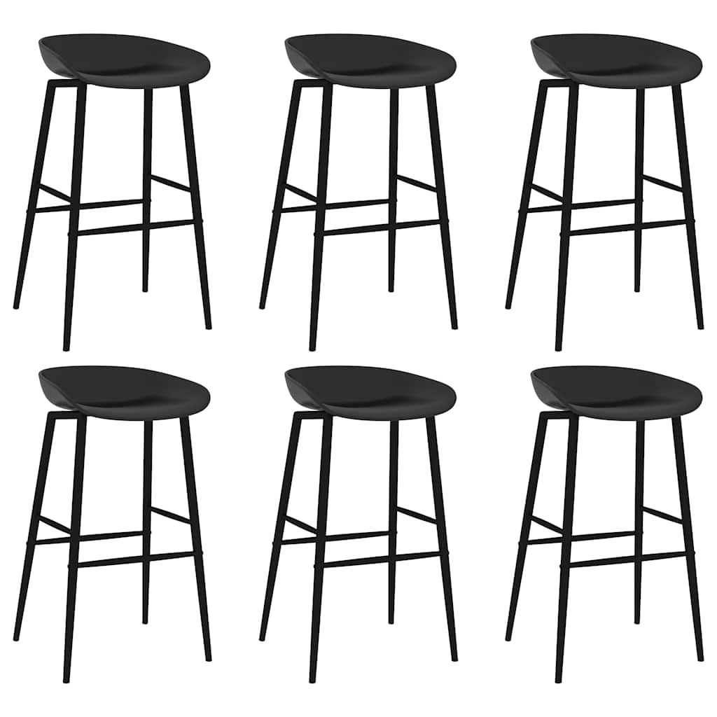 5-tlg. Bar-Set Schwarz und Weiß