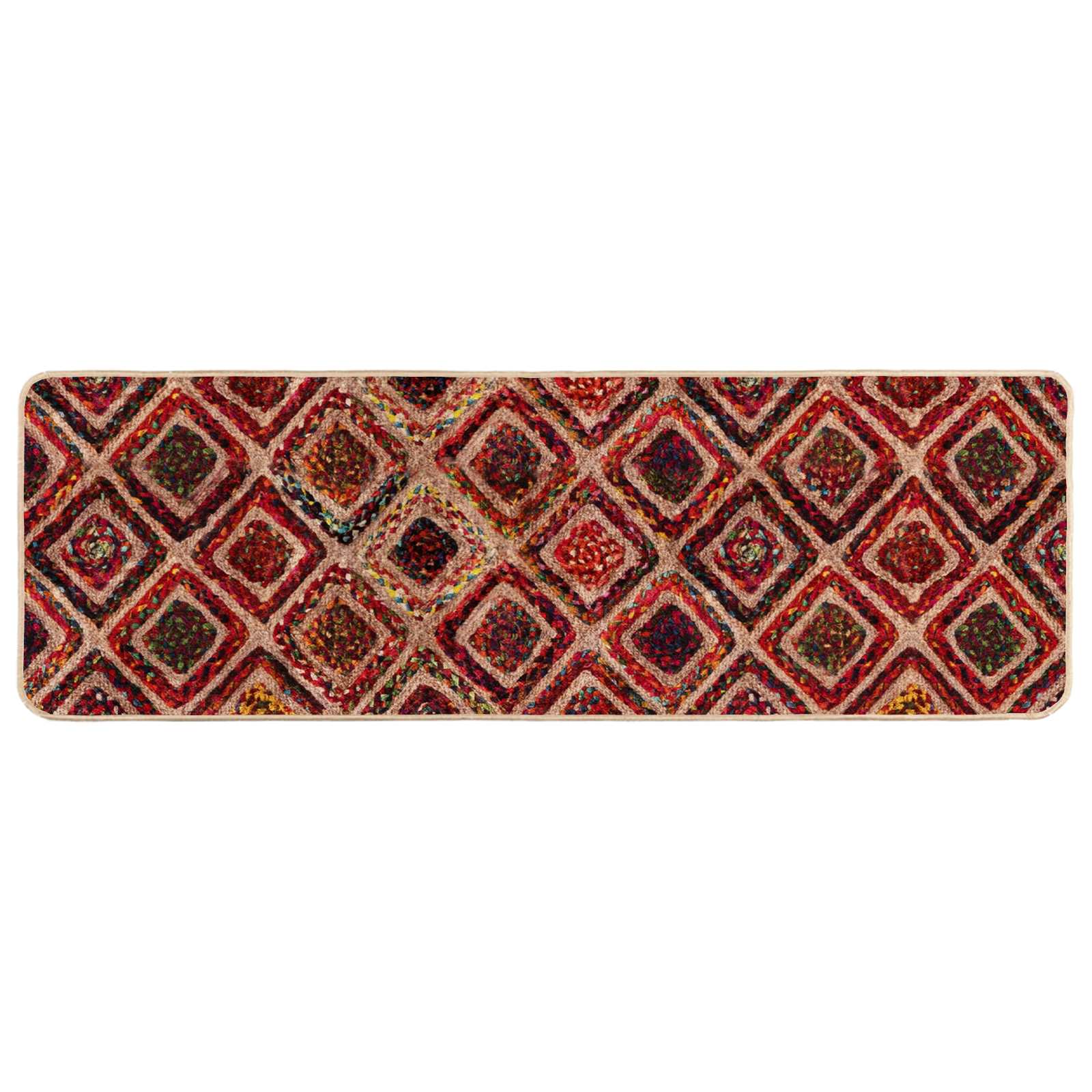 Teppich Waschbar Mehrfarbig 160x230 cm