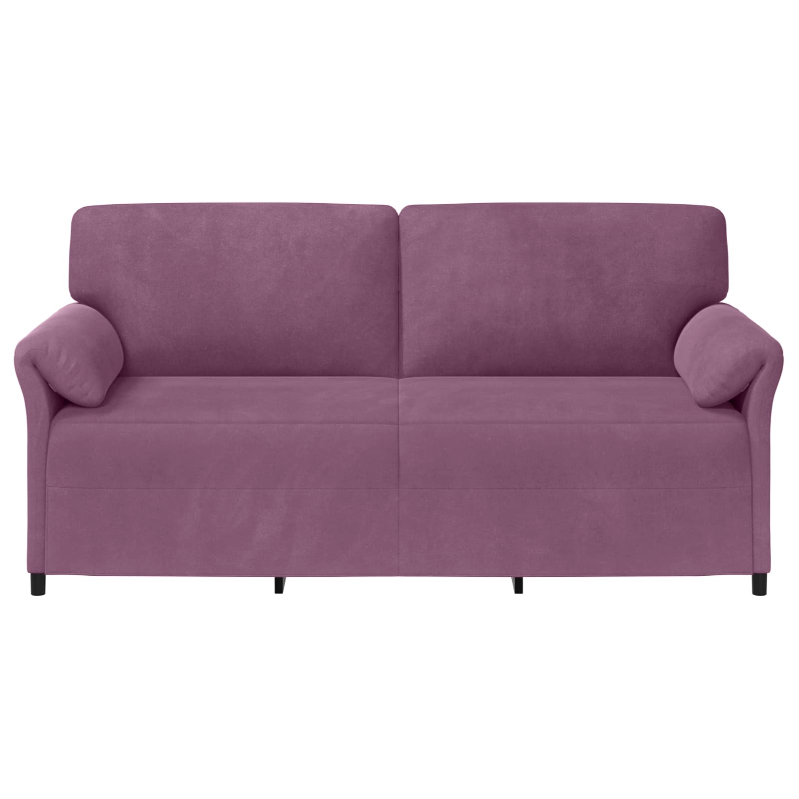 1-Sitzer Sofa Hellgrau 88 x 83 x 95 cm Samt