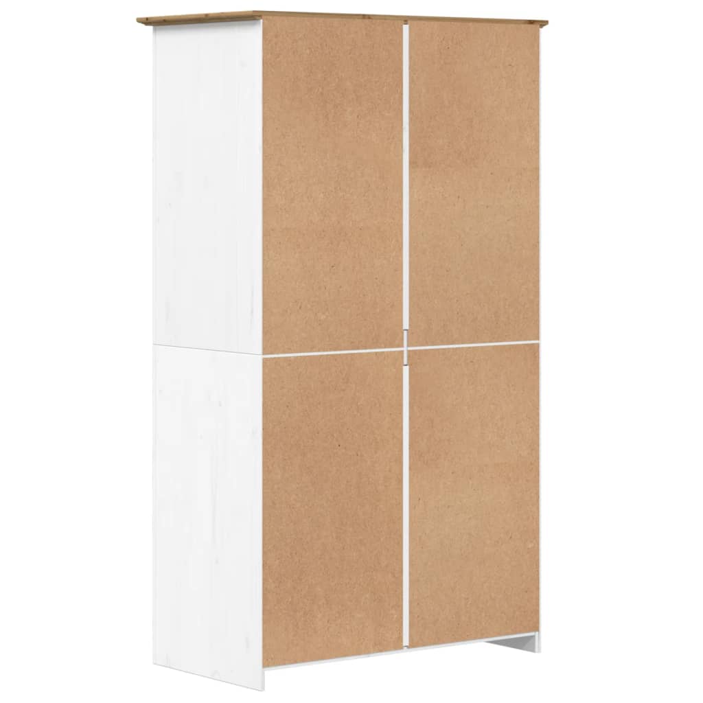 Kleiderschrank BODO Honigbraun 53,5 x 99 x 173 cm Holzwerkstoff