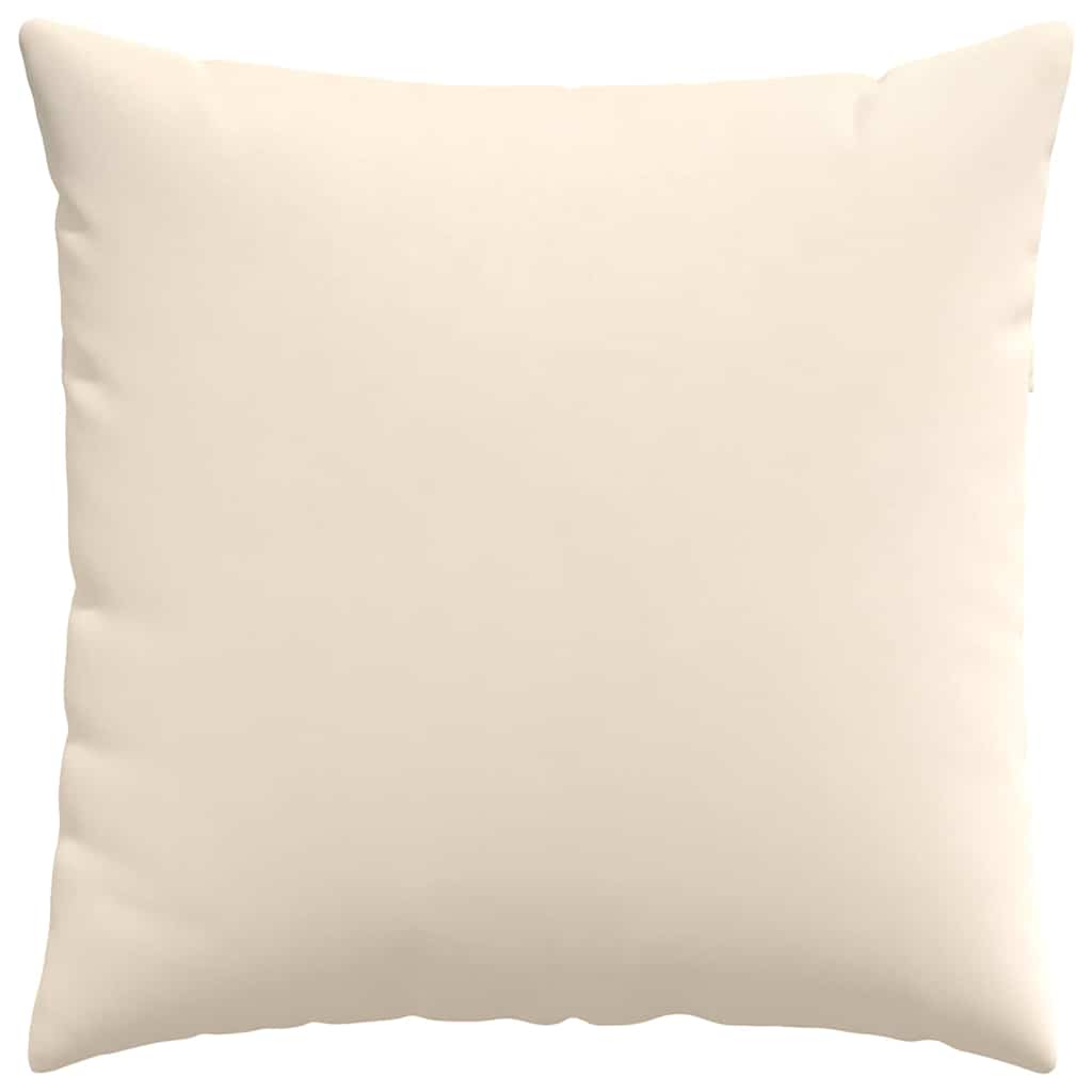 Sofakissen 2 Stück Taupe 50 x 30 cm Stoff