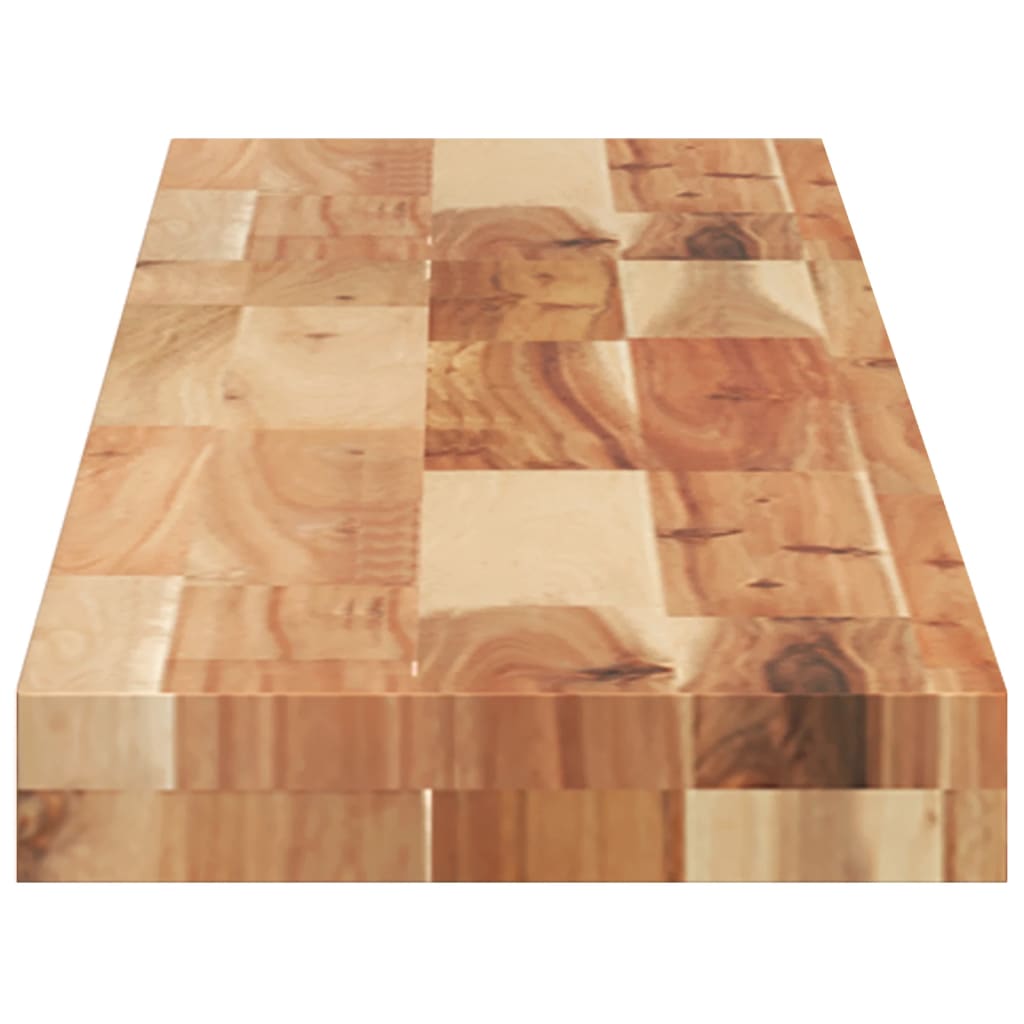 Tischplatte 40x20x2 cm Rechteckig Massivholz Akazie