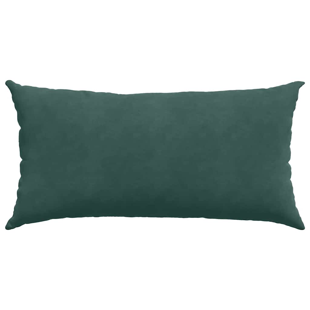Sofakissen 2 Stück Blau 50 x 30 cm Cordstoff