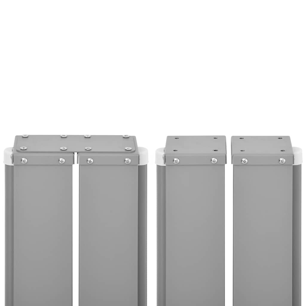 Ausziehbare Seitenmarkise 160×600 cm Braun