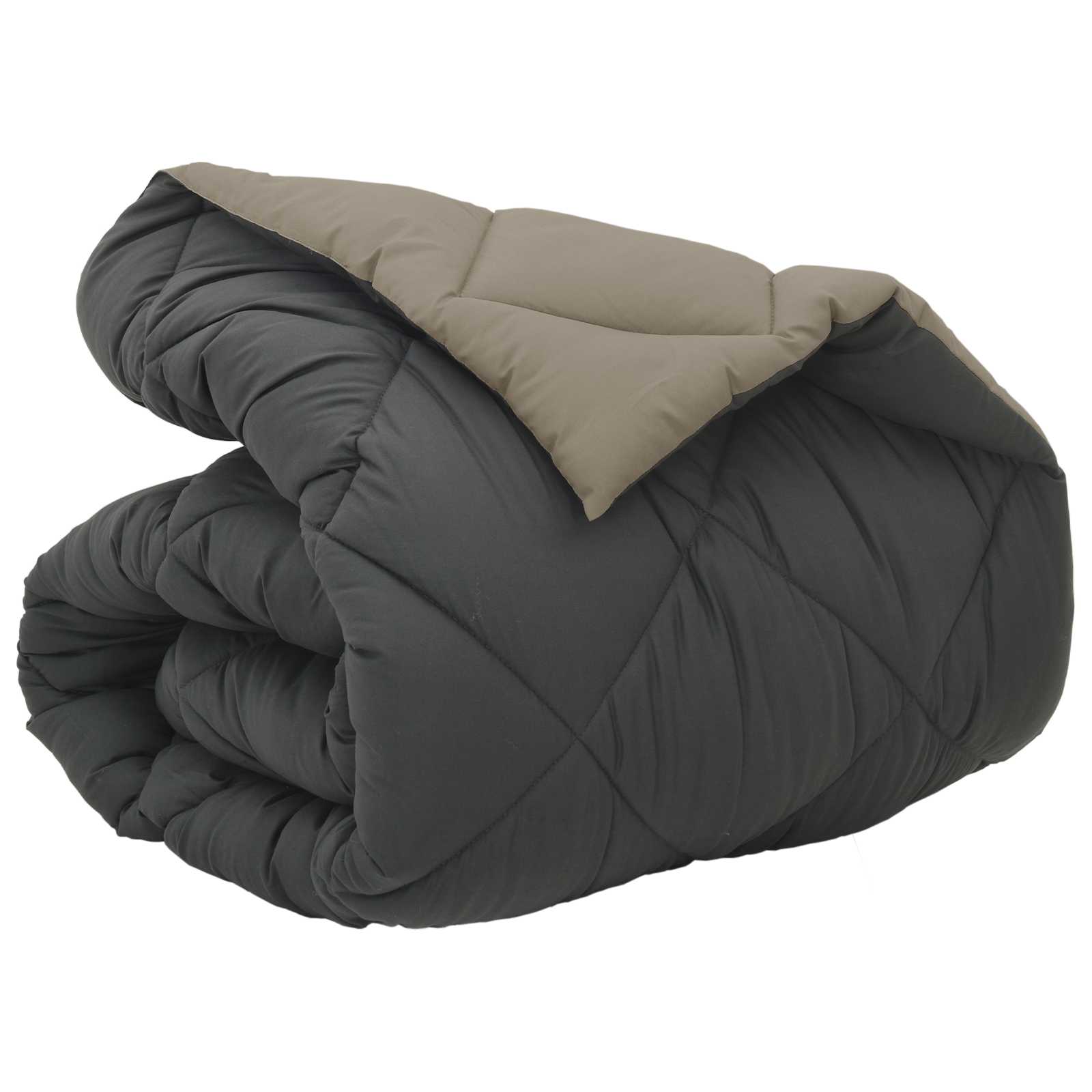 Winterbettdecke Anthrazit 135 x 200 cm Mikrofaser