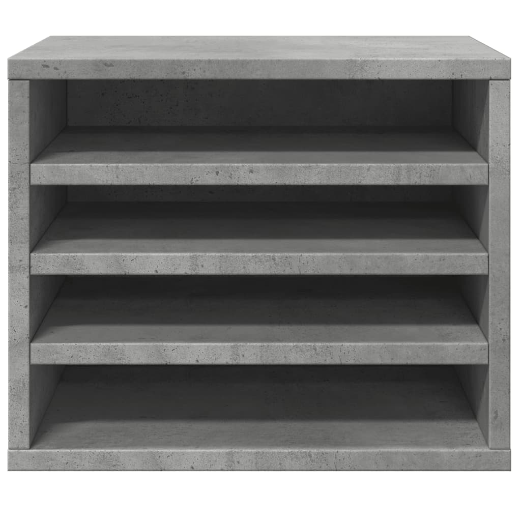 Schreibtisch-Organizer Weiß 36x26x29,5 cm Holzwerkstoff