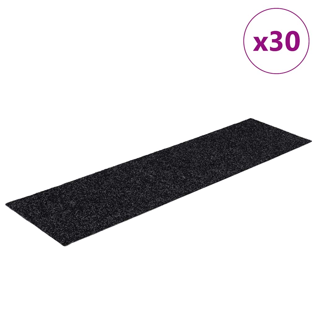 Stufenmatten Selbstklebend 15 Stk. 60x25 cm Hellbraun Rechteckig
