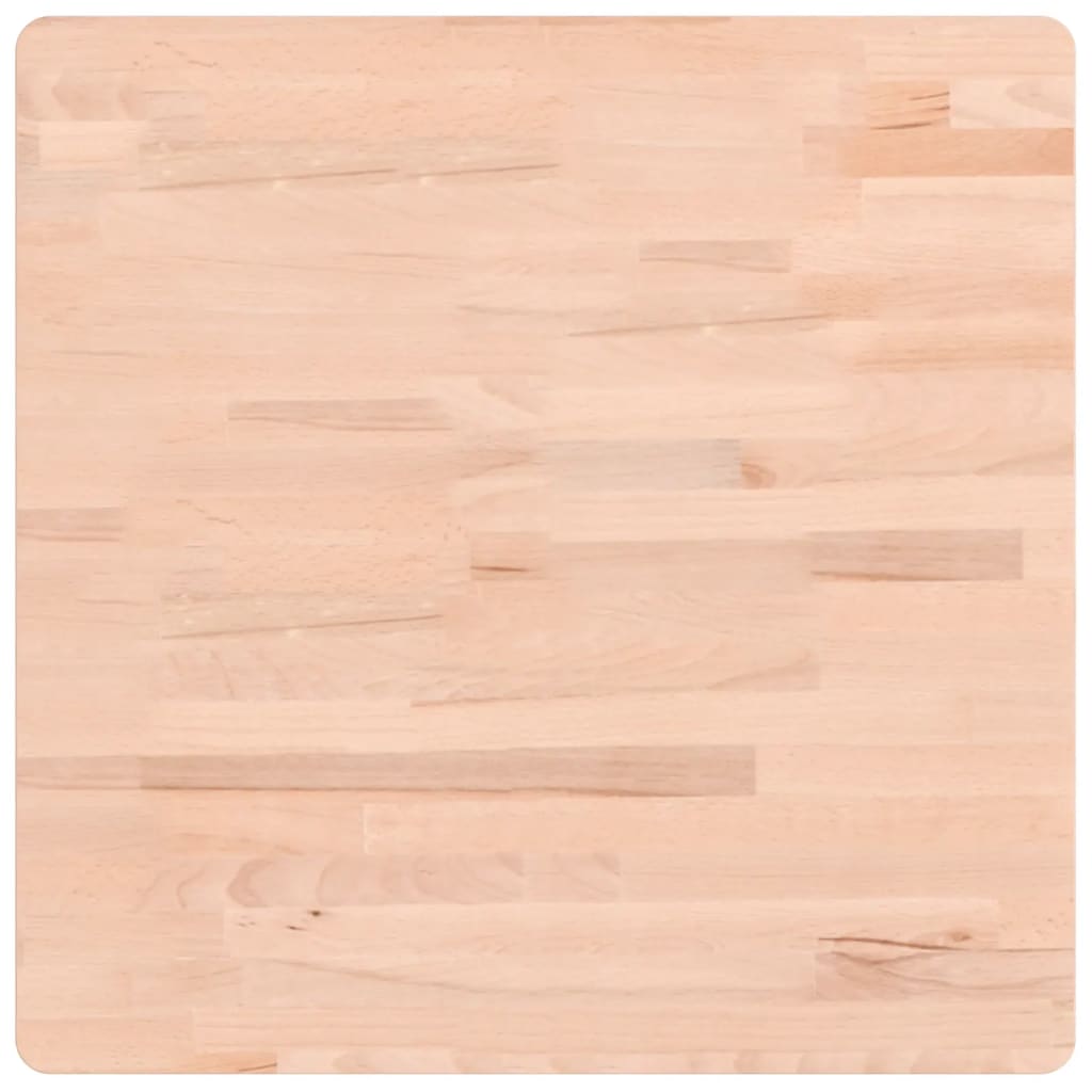 Tischplatte Ø30x1,5 cm Rund Massivholz Buche