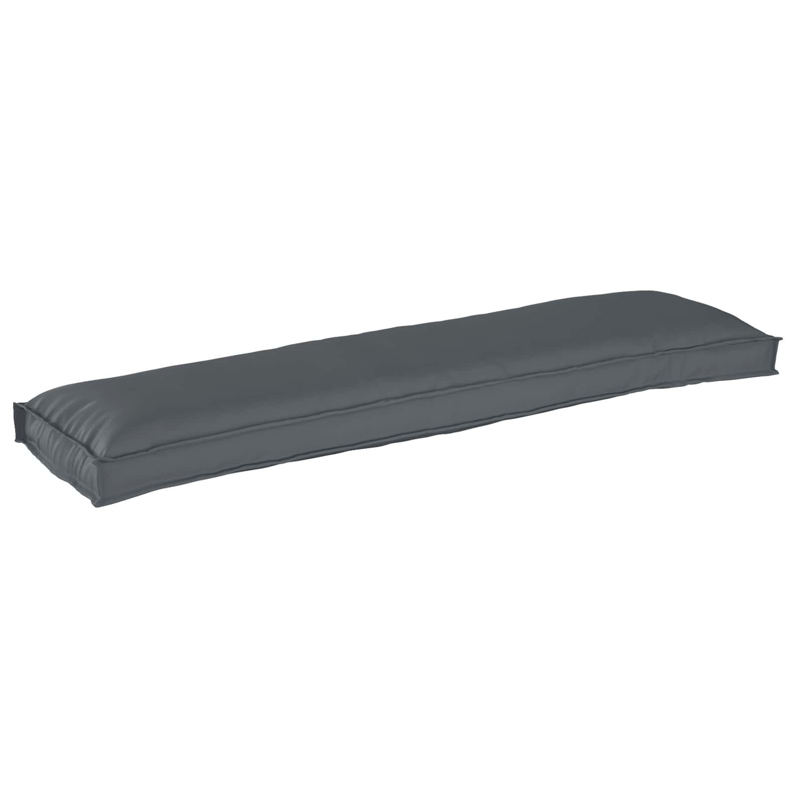 Kissen Anthrazit 150 x 40 x 8 cm Oxford-Stoff