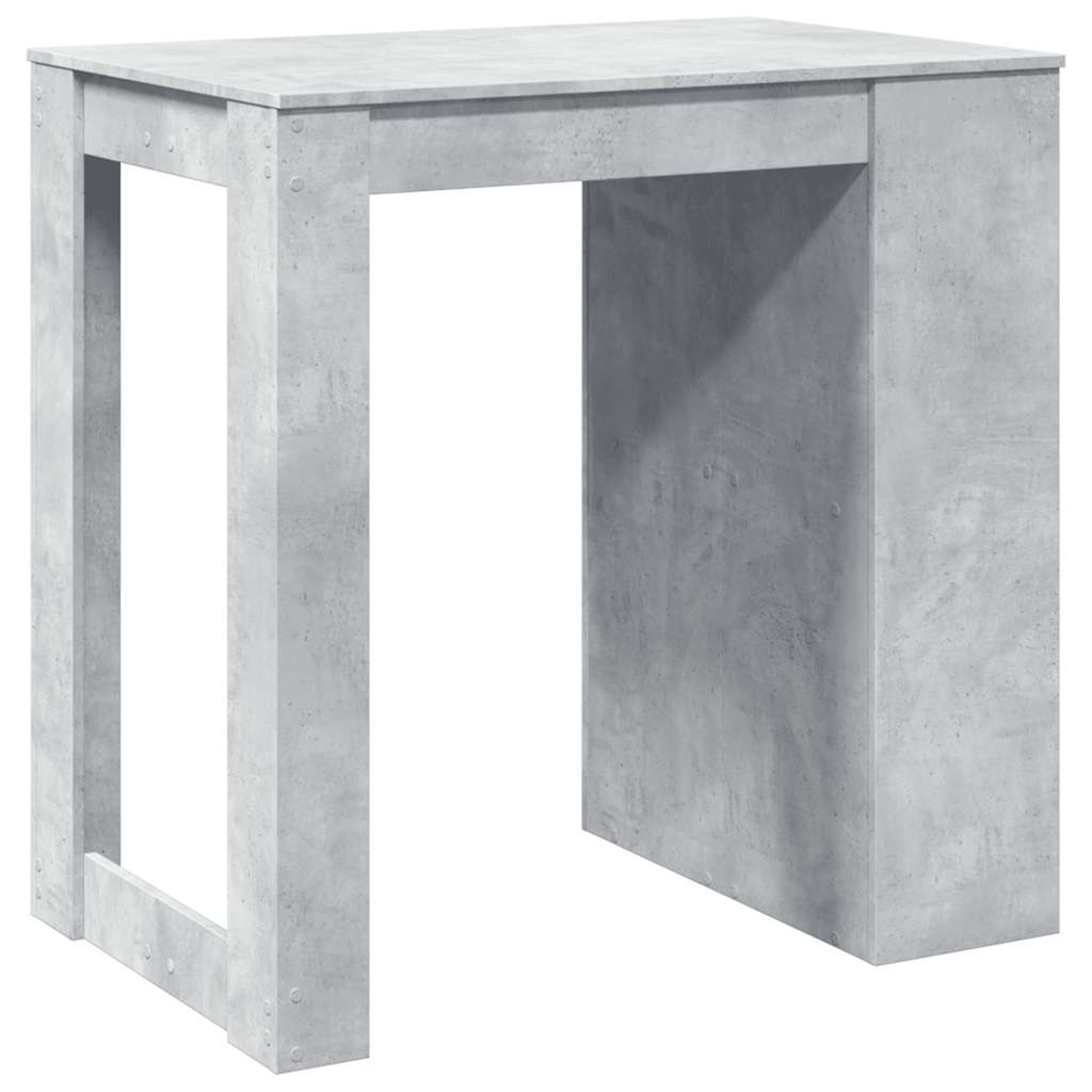 Bartisch Weiß 102x70x103,5 cm Holzwerkstoff