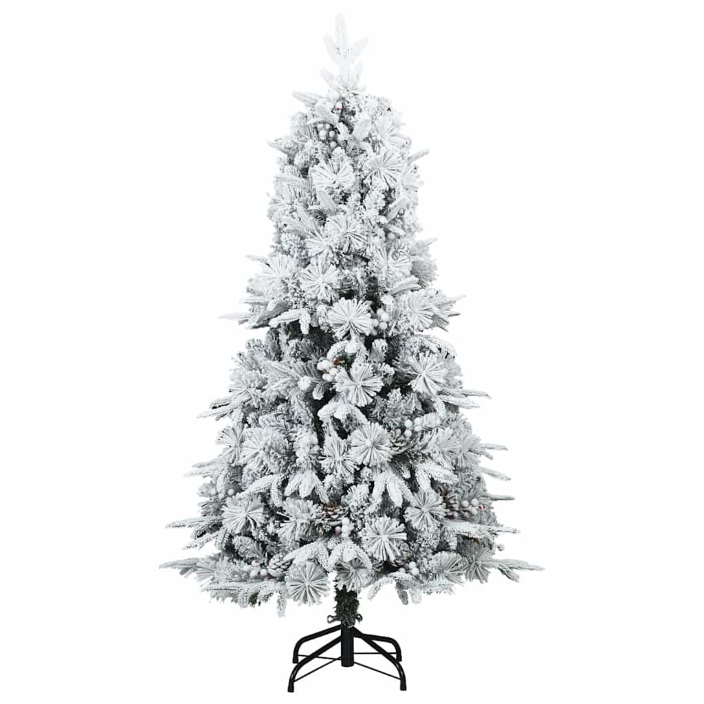 Künstlicher klappbarer Weihnachtsbaum mit Ständer Grün 120 cm