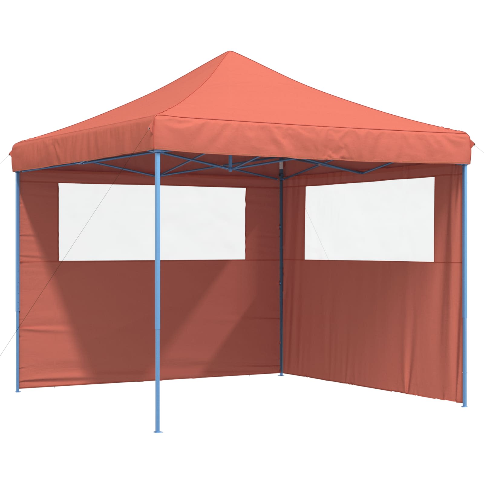Partyzelt Faltbar Pop-Up Schwarz 292x292x315 cm