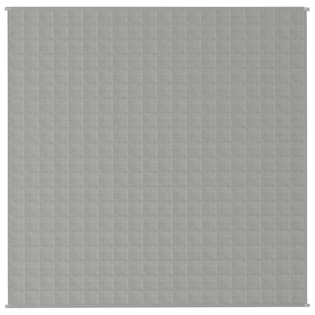 Gewichtsdecke Grau 122x183 cm 5 kg Stoff