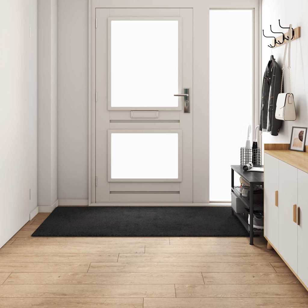 Teppichläufer Grau 50 x 100 cm 100% Polypropylen Tuft