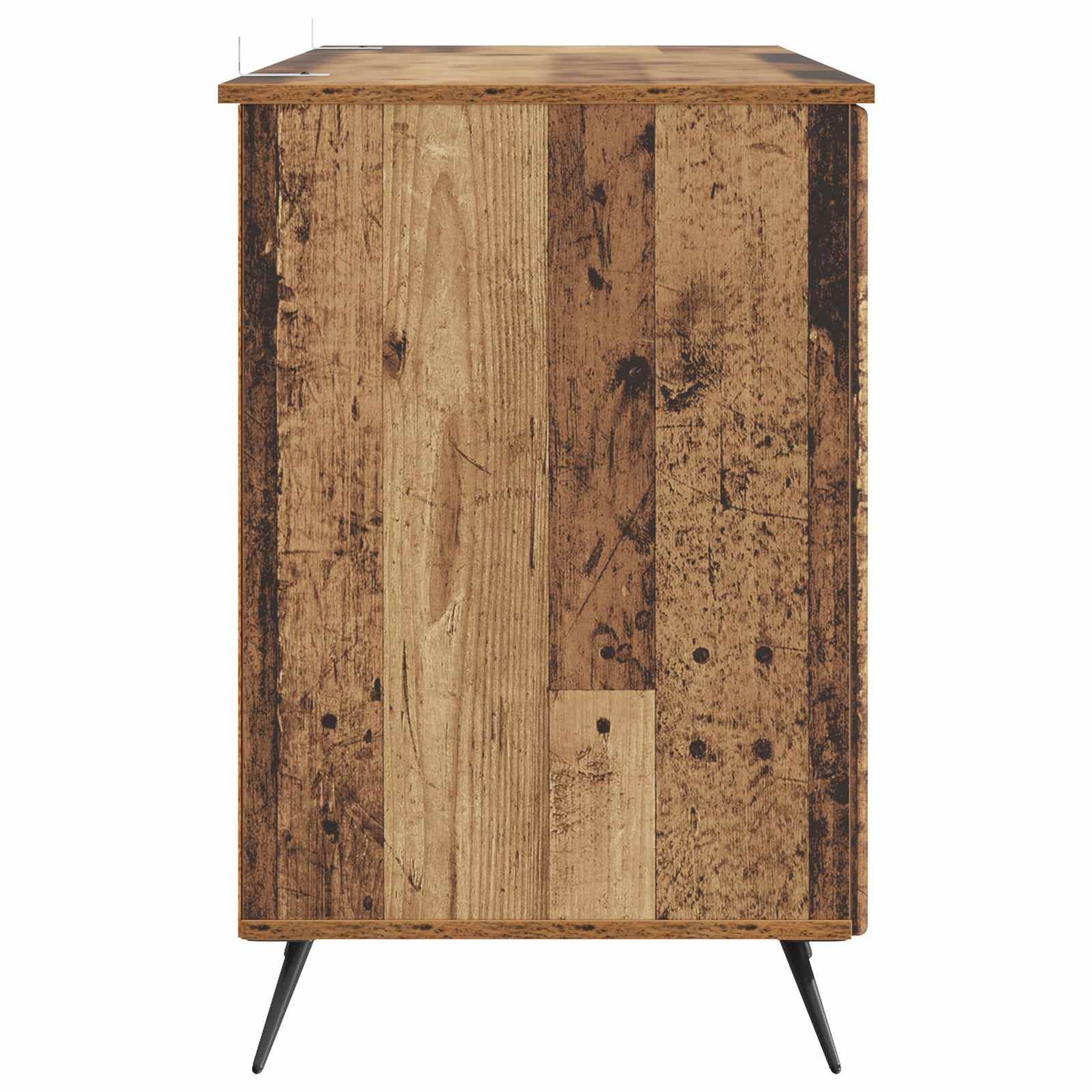 Schreibtisch mit Regal Schwarz 142,5 x 50 x 75 cm Holzwerkstoff