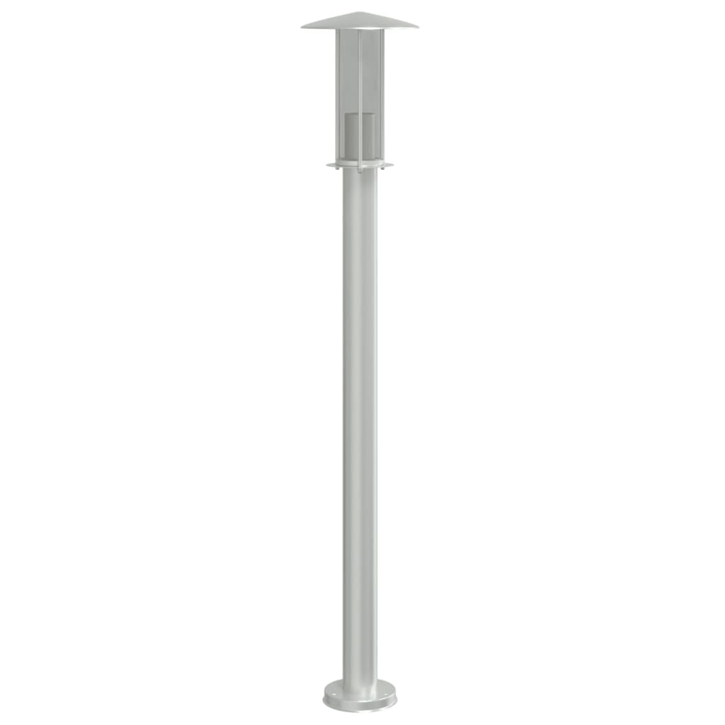 Wegeleuchte Silbern 60 cm Edelstahl
