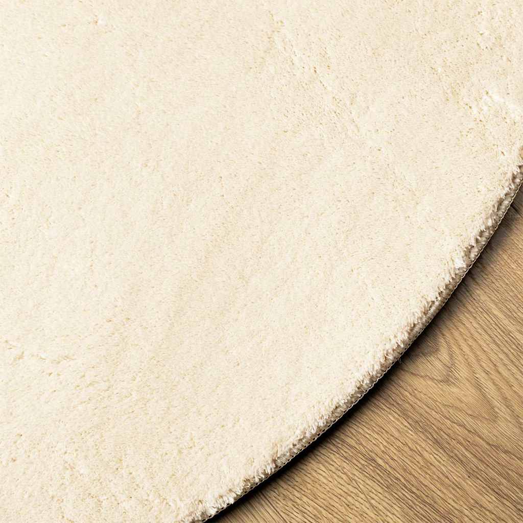 Teppich HUARTE Kurzflor Weich und Waschbar Anthrazit 60x110 cm