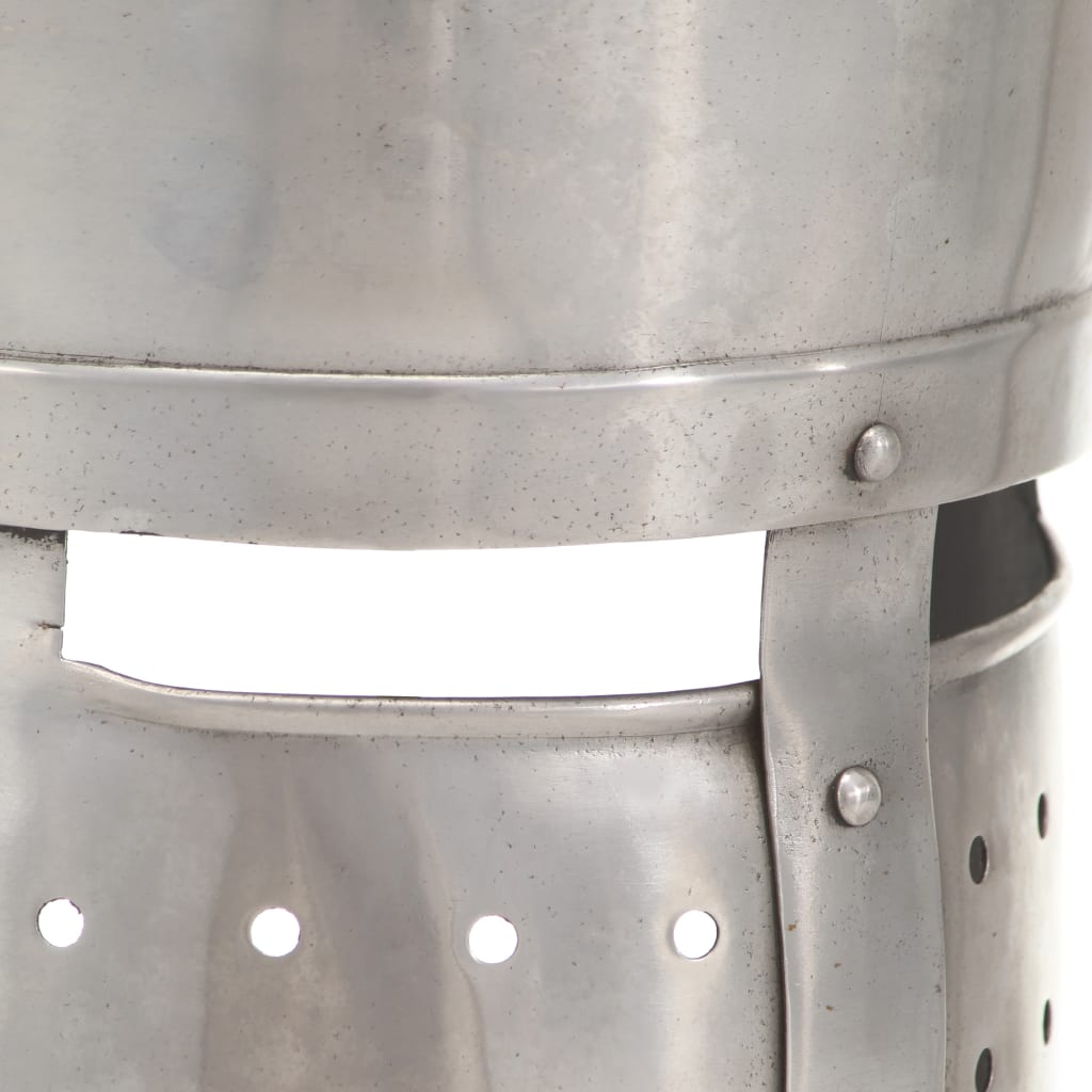 Preußische Pickelhaube Antik Replik für LARP Schwarz Stahl