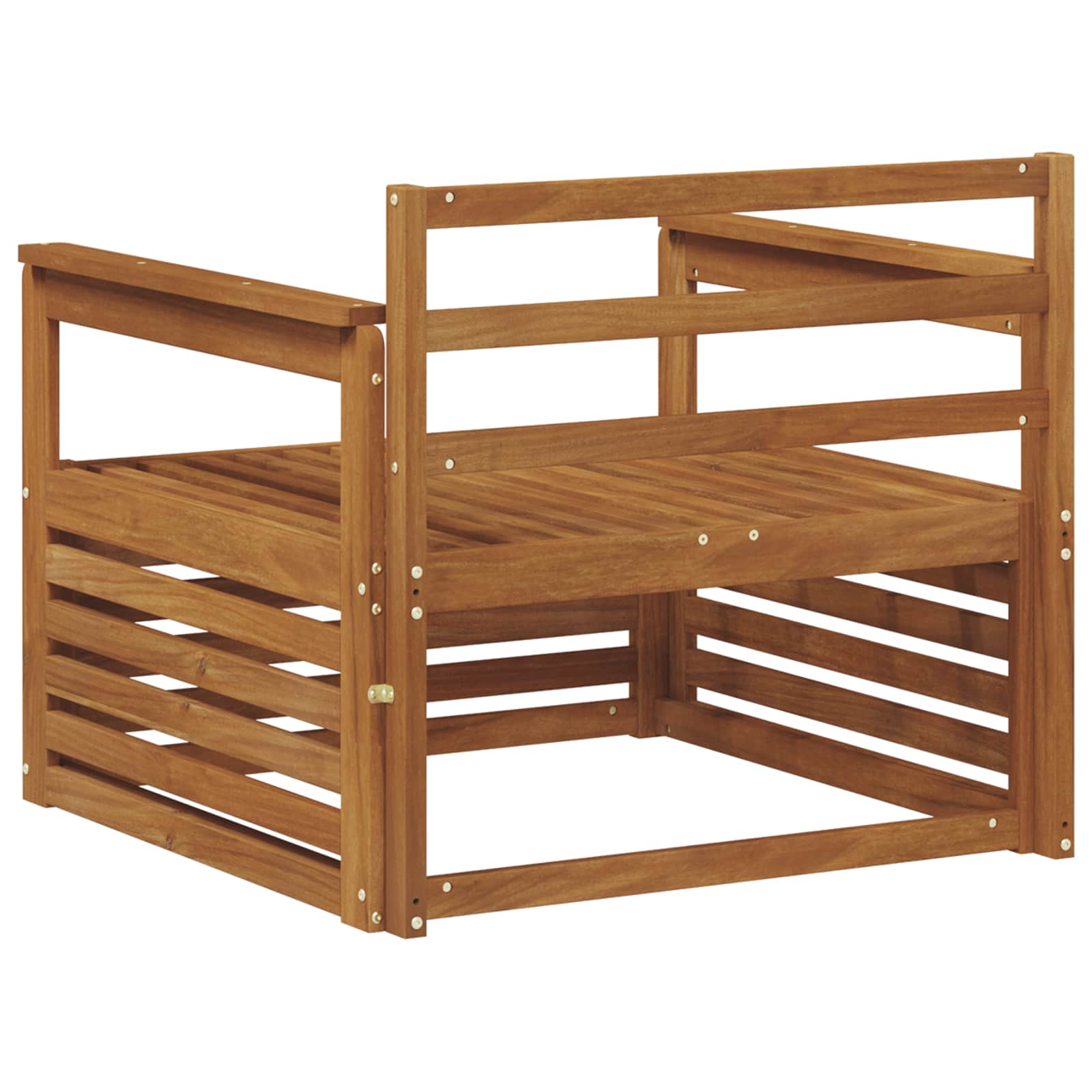 2 Stück Outdoor-Sofa Natur